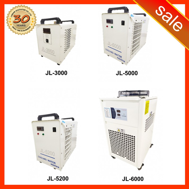 37. Chiller Water Cooling เครื่องชิลเลอร์ CW JL-3000 JL-5000 JL-5200 JL-6000 เครื่องทำความเย็น