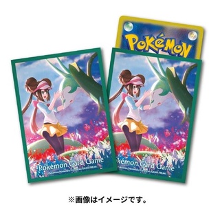 [Pokemon Japan] Sleeve - ลาย Jaroda &amp; Mei ลิขสิทธิ์แท้ Pokémon Center สลีฟ, ซองการ์ด, ซองใส่การ์ด