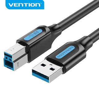 Vention สายเคเบิล Usb 3.0 Usb A To Usb B Male To Male 2A ความเร็วสูง 5Gbps สำหรับเครื่องปริ้น Canon Hp COO