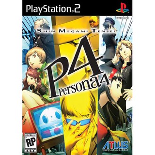 แผ่นเกมส์ps2 Shin Megami Tensei: Persona 4 ps2 เกมเพล2 แผ่นplay2