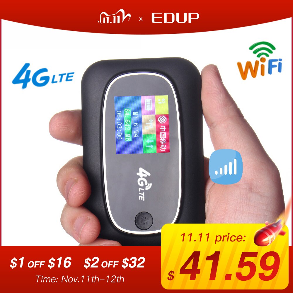 4G Lte Pocket Wifi Router Car Mobile Hotspot Wireless Home Networking