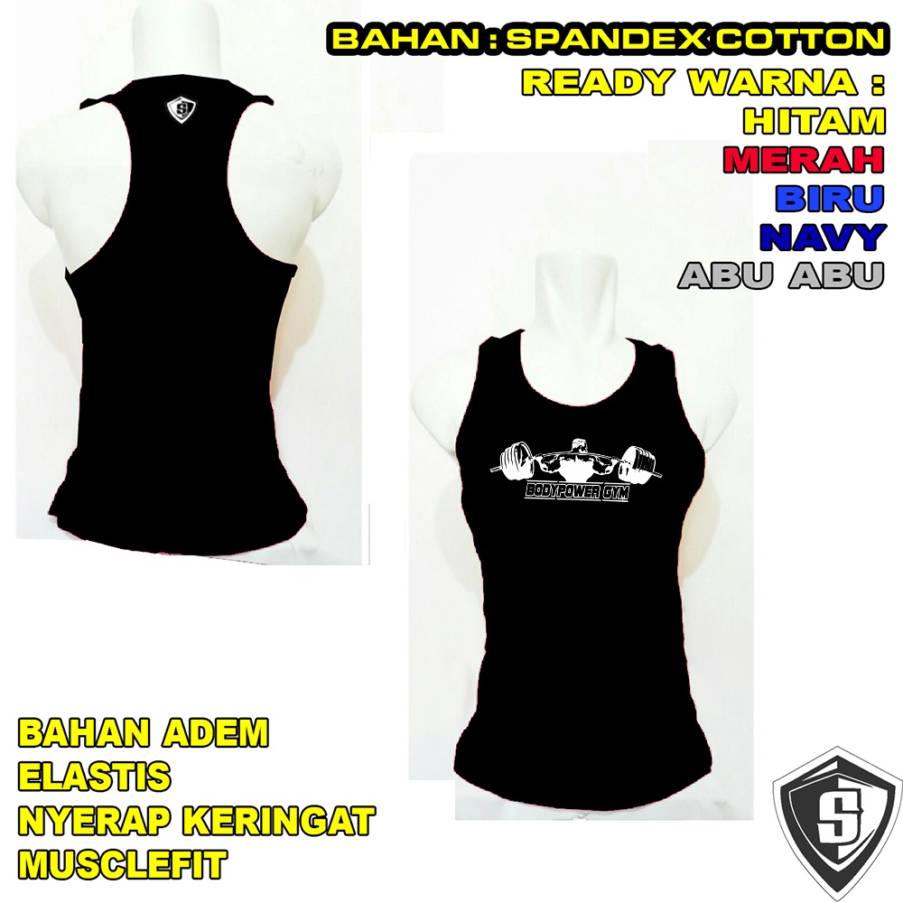 Lekkong Gym Tengtop Bodypower Gym Fitness Men Musclefit