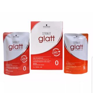 กล่อง Schwarzkopf Strait Glatt แบบกล่อง เลือกได้ เบอร์ 0 หรือ 2 โปรเฟชชั่นเนล สเตรท แกลทท์ (120มล.)