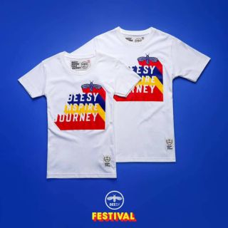 Beesy เสื้อยืด ช/ญ รุ่น Festival สีขาว (ราคาต่อตัว)