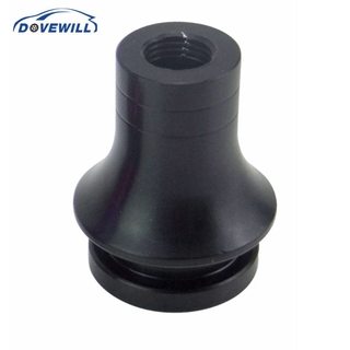 Dovewill อะแดปเตอร์ลูกบิดเกียร์สีดําสําหรับ Manual Gear Shifter Lever 12X1 . 25