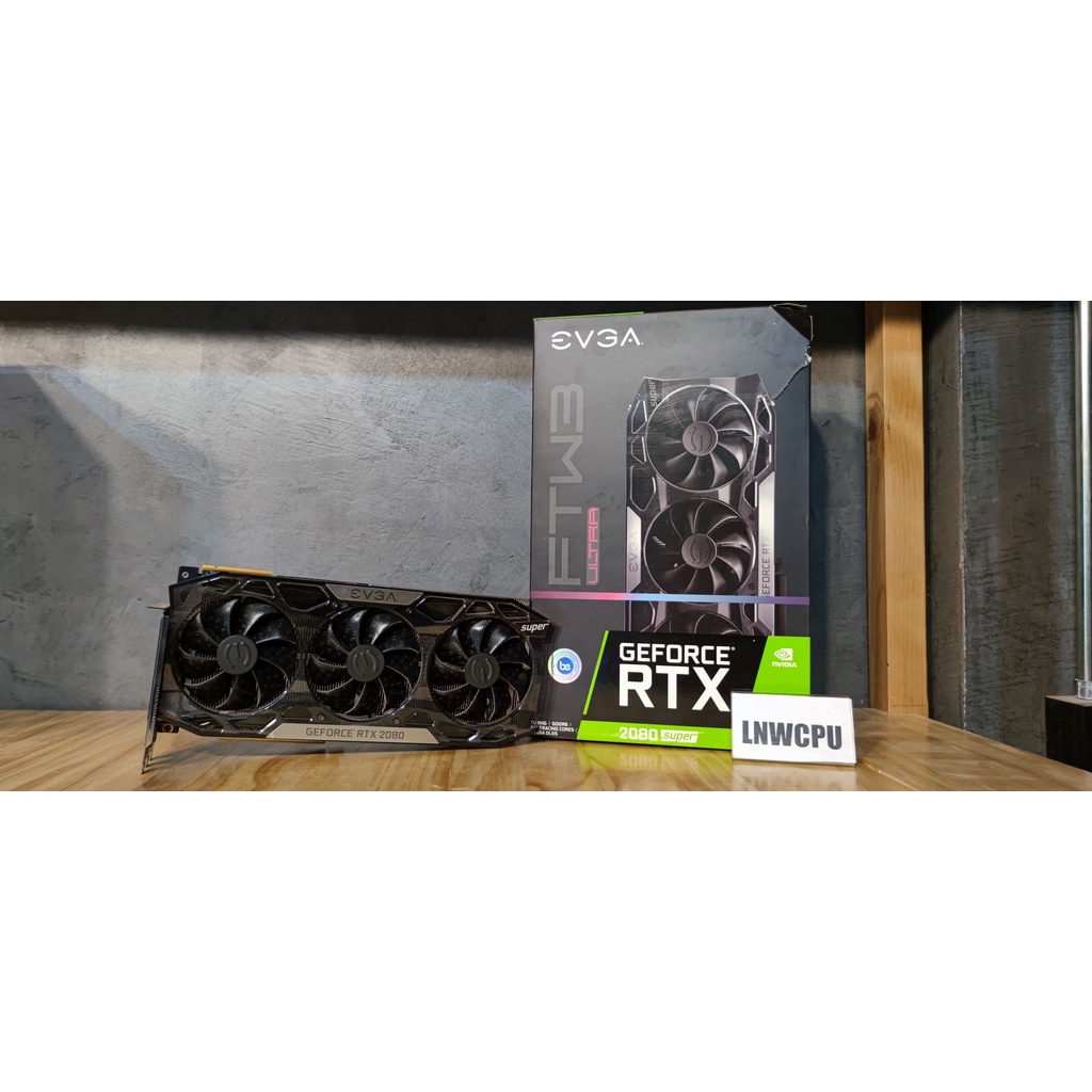 การ์ดจอ EVGA RTX 2080Super ประกันไทย มือสอง