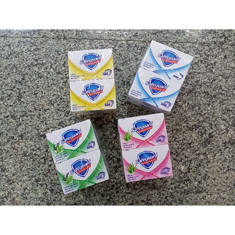 Safeguard สบู่ก้อน ขนาด 48กรัม แพ็คละ4ก้อน