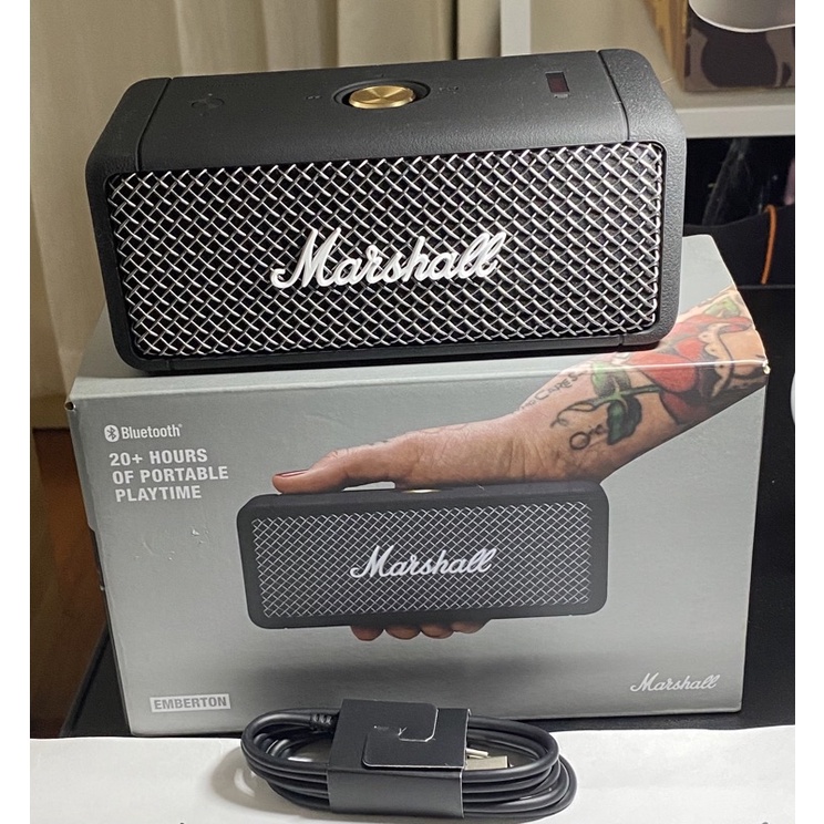 มือสองลำโพง Marshall Emberton Black