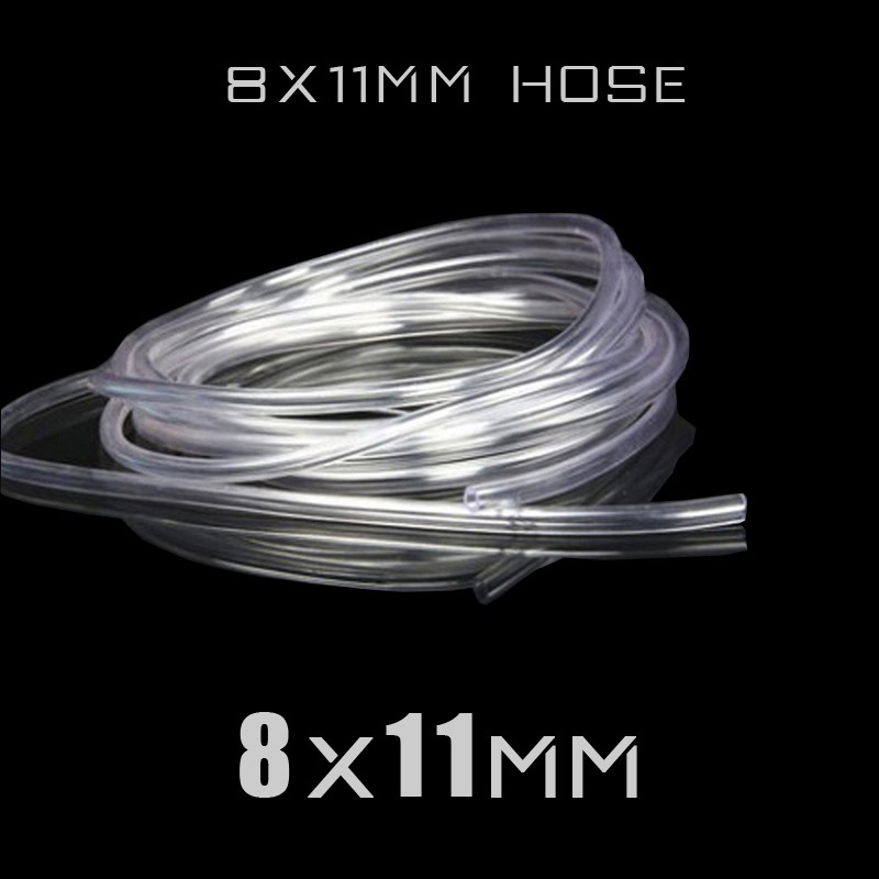 สายยาง PU คุณภาพสูง ขนาด 9.5x12.7 mm. สำหรับชุดน้ำเปิด PC water cooling (ราคาต่อเมตร)