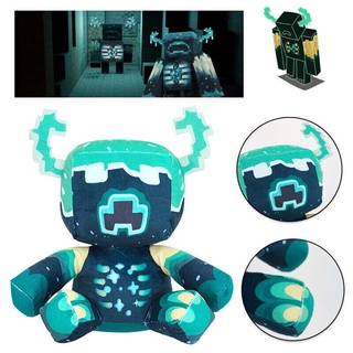 25cm Minecraft Warden Plush Toy Game Figure Kawaii Soft Stuffed Animal Dolls For Kids Gift