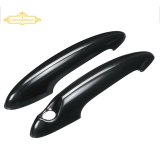 2 Pcs ABS Black Door Handle Cover for MINI Cooper S R50 R53 R56