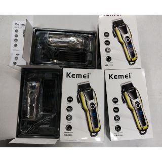 สินค้ามีพร้อมส่งปัตตาเลี่ยนตัดผมชาย Kemei KM-1990มีตัวเลขดิจิตอลแสดงผลแบตเตอรี่