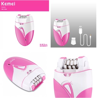 KEMEI-189A เครื่องถอนขนไฟฟ้า ไร้สายชาร์จไฟผ่านUSB