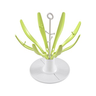 BEABA ที่ตากขวดนมพับได้ Flower foldable drying rack - NEON