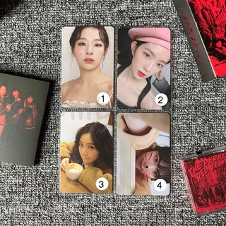 [RED VELVET] พร้อมส่ง Photocard Set 4 : Kihno Badboy (คิโนะแบดบอย) Psycho (ไซโค) Day 1 (เดย์วัน) &amp; Others