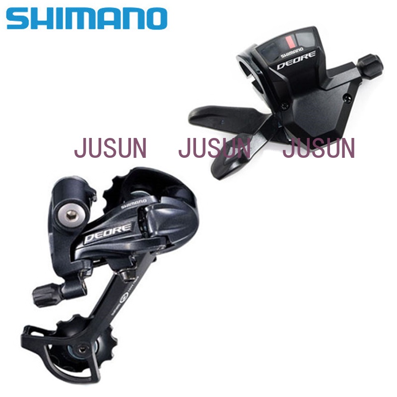 Shimano Deore M590 1x9S กลุ่มด้านหลัง SL-M590-R 9S ขวา Shifter RD-M591 สับจานหลัง