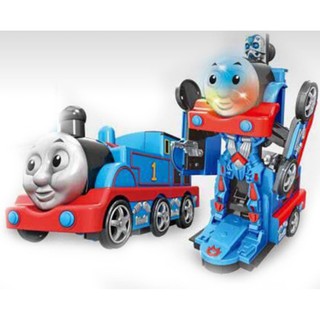 รถไฟโทมัส แปลงร่างเป็นโรบอท์ได้ Train Go Go Transform robot model light music