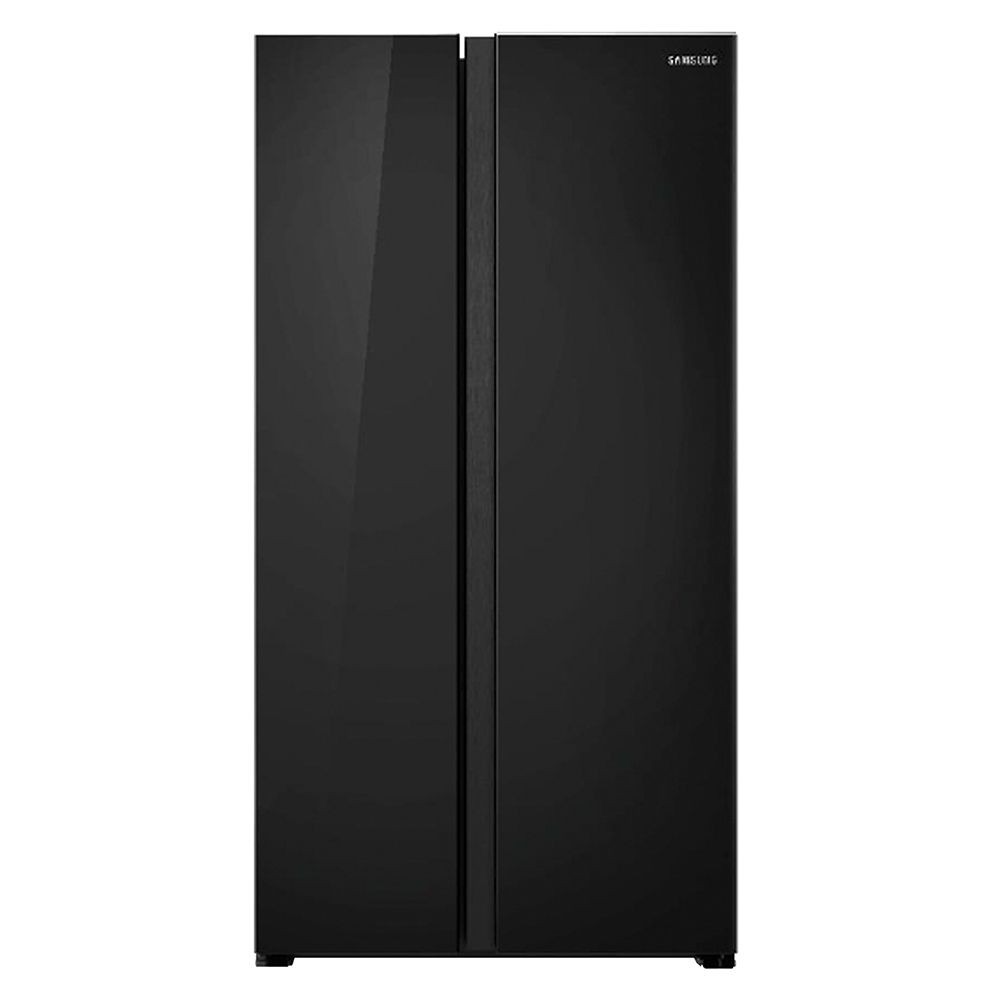 ตู้เย็น ตู้เย็น SBS SAMSUNG RS62R50012C/ST 23.1 คิว สีดำ ตู้เย็น ตู้แช่แข็ง เครื่องใช้ไฟฟ้า SIDE-BY-SIDE REFRIGERATOR SA