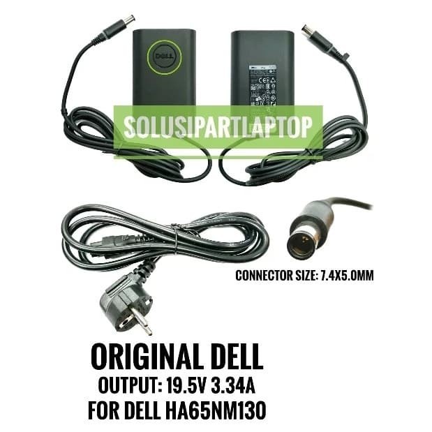 เครื่องชาร์จอะแดปเตอร์ของแท้ Dell Latitude E5540 19.5V-3.33A 65W 7.4X5.0MM PIN ORIGINAL