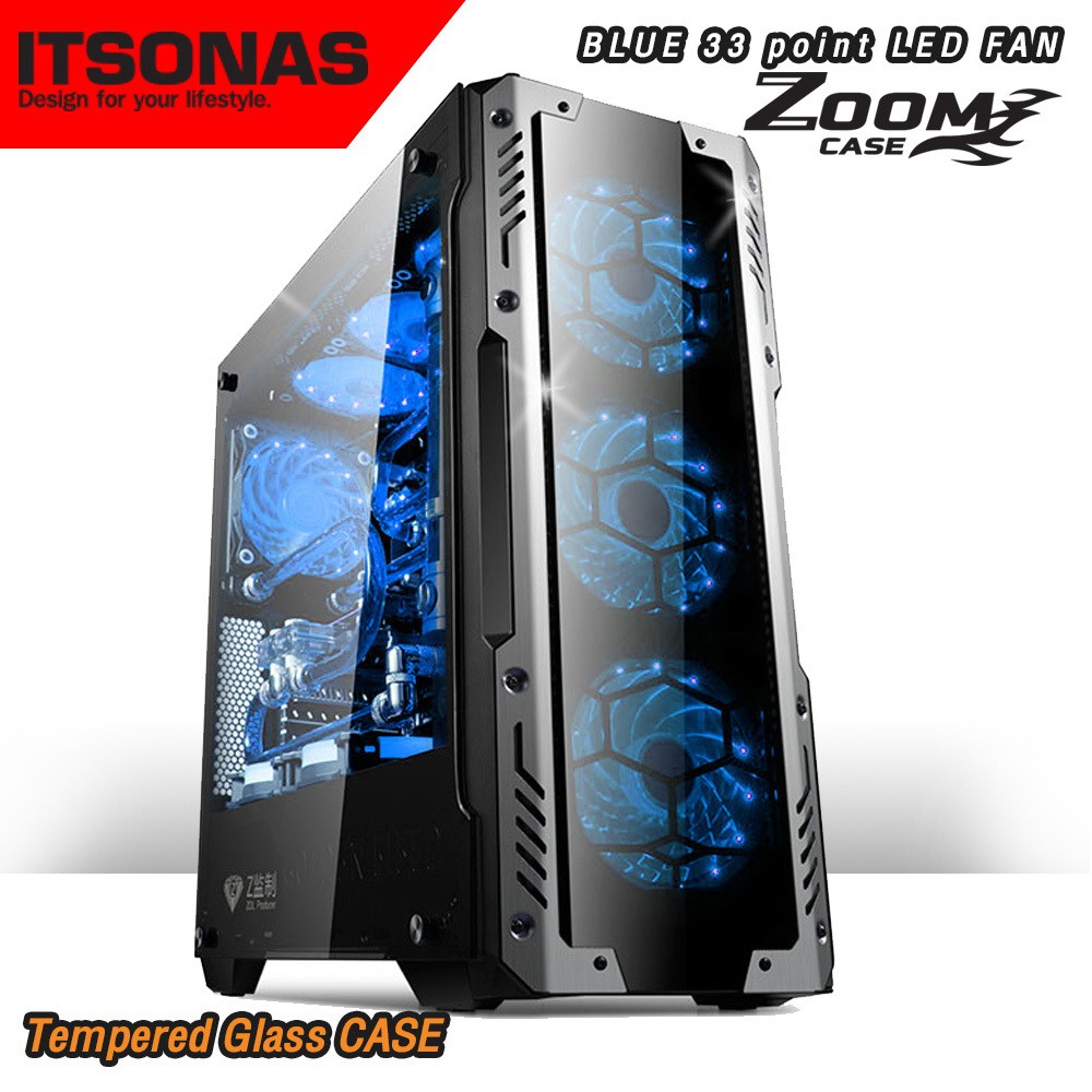 คอม เล่นเกม ทำงานหนัก เล่น pub ลื่นมาก intel core I7 GTX 1060 6g Ram 16gig