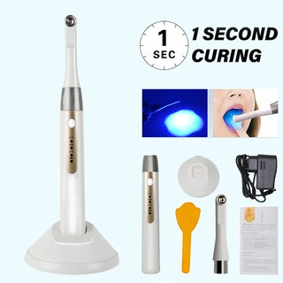 Best New 1 Second Curing Light Dental High Power 10W Cure Composite Resin Lamp Blue UV LED Good Helper For Dentist