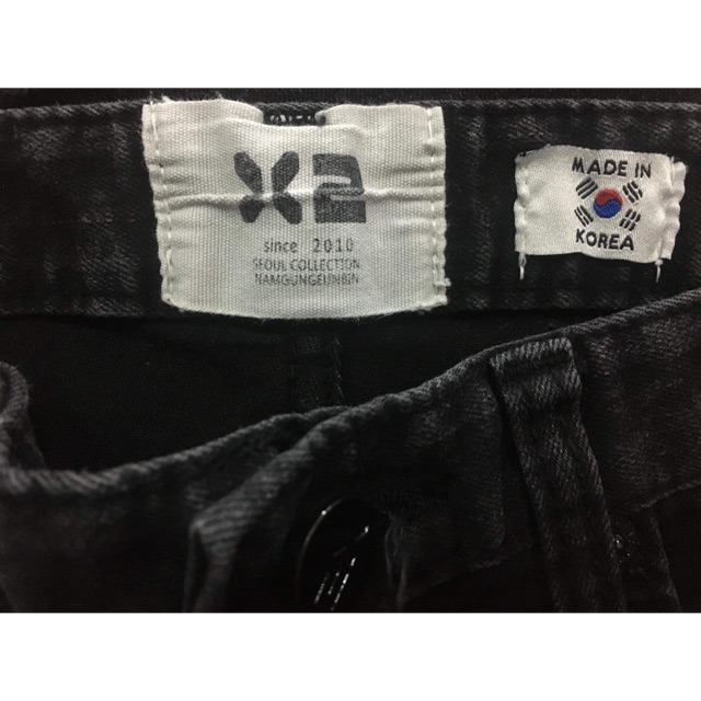 กางเกงยีนส์ 3 ส่วน แบรนด์ X2 Size M