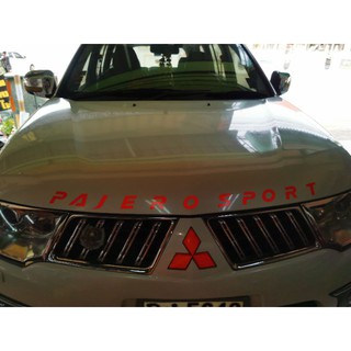 สติกเกอร์สะท้อนแสง pajero sport