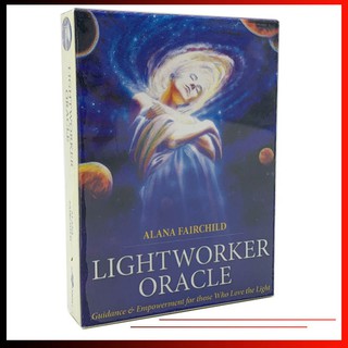 【Ready Stock】44 Sheets Lightworker Oracle Cards