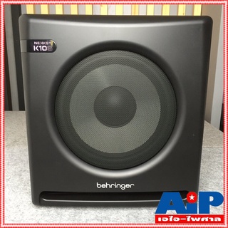 BEHRINGER K10S ACTIVE SUBWOOFER ตู้ซับเบส ตู้ซับมีแอมป์ ดอก10นิ้ว ของแท้มีประกันบริษัทบูเช่ AI-PAISARN เอ-ไพศาล +++