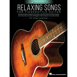 RELAXING SONGS FOR FINGERSTYLE GUITAR (HL00236203)