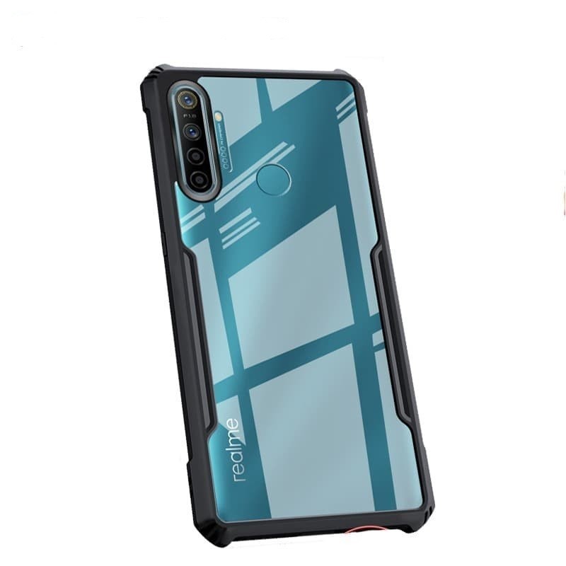 REALME 5/REALME 5 PRO/RELME 5i/REALME C3 CASE HARDCASE SHOCKPROOF, CLEAR ARMOR CASE ANTISHOCK