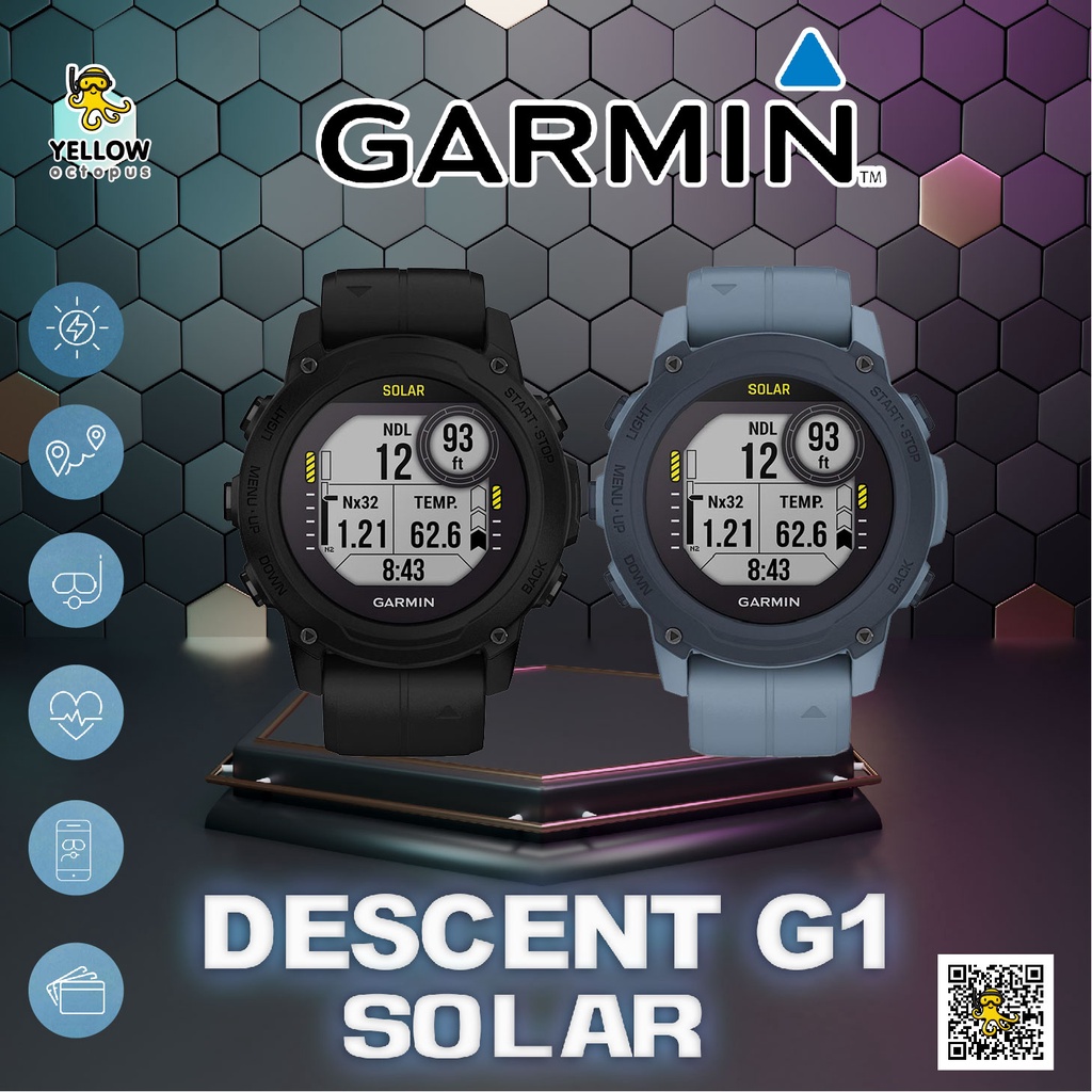 GARMIN Descent G1 Solar Dive computer