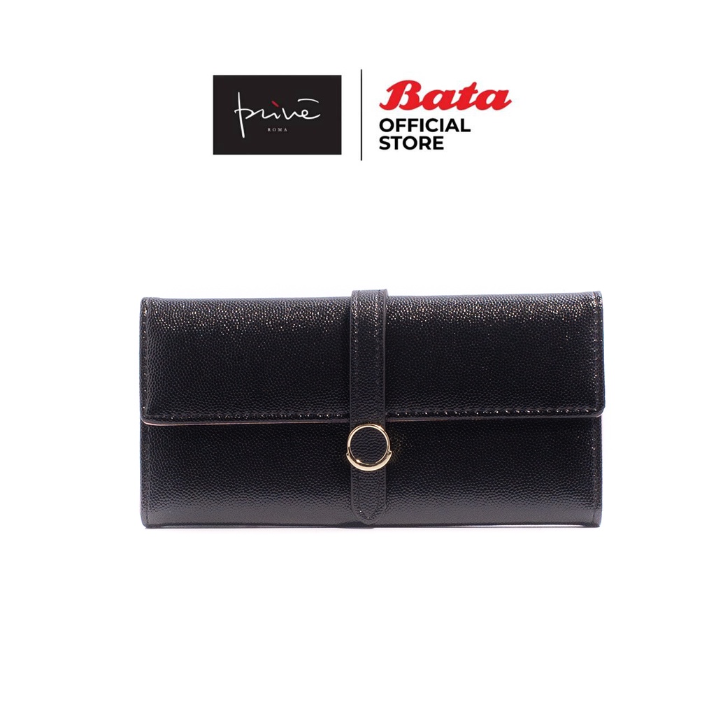 Bata ยี่ห้อ Prive กระเป๋าสตางค์สำหรับผู้หญิง รุ่น Vinia สีดำ 9926743