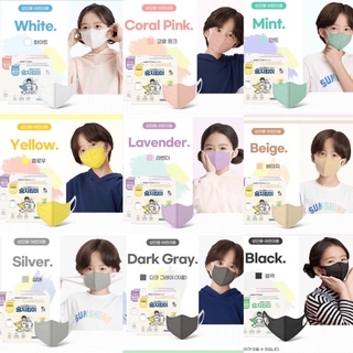 Mask เด็กรุ่น 3D นำเข้าจากเกาหลี🇰🇷 กระชับใบหน้าเด็กใส่สบาย ไม่อึดอัด