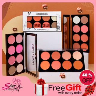 Sivanna Ultra Blush Palette พาเลตปัดแก้ม 8 เฉดสี HF319