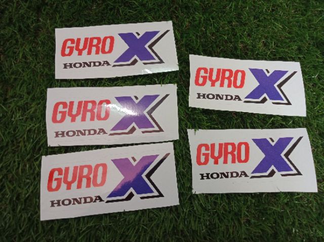 สติกเกอร์ honda gyro x 1ชุด 5ชิ้น