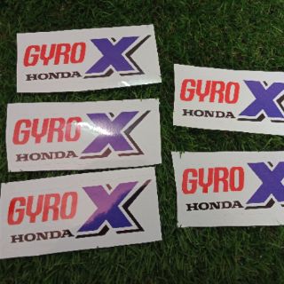 สติกเกอร์ honda gyro x 1ชุด 5ชิ้น