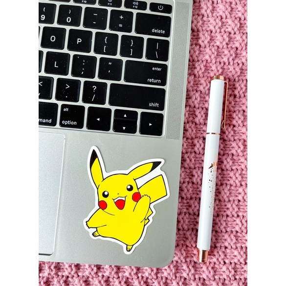WATERPROOF Pokemon Pikachu Waves Hi Sticker 1271