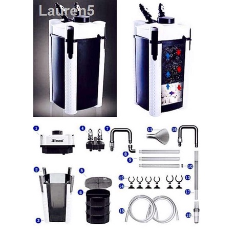 🔥ลด 50% ทั้งไซต์🔥✻☏กรองนอก Atman 3338s รุ่นใหม่