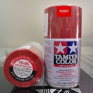 สีสเปรย์ทามิย่า Tamiya TS-85 bright mica red