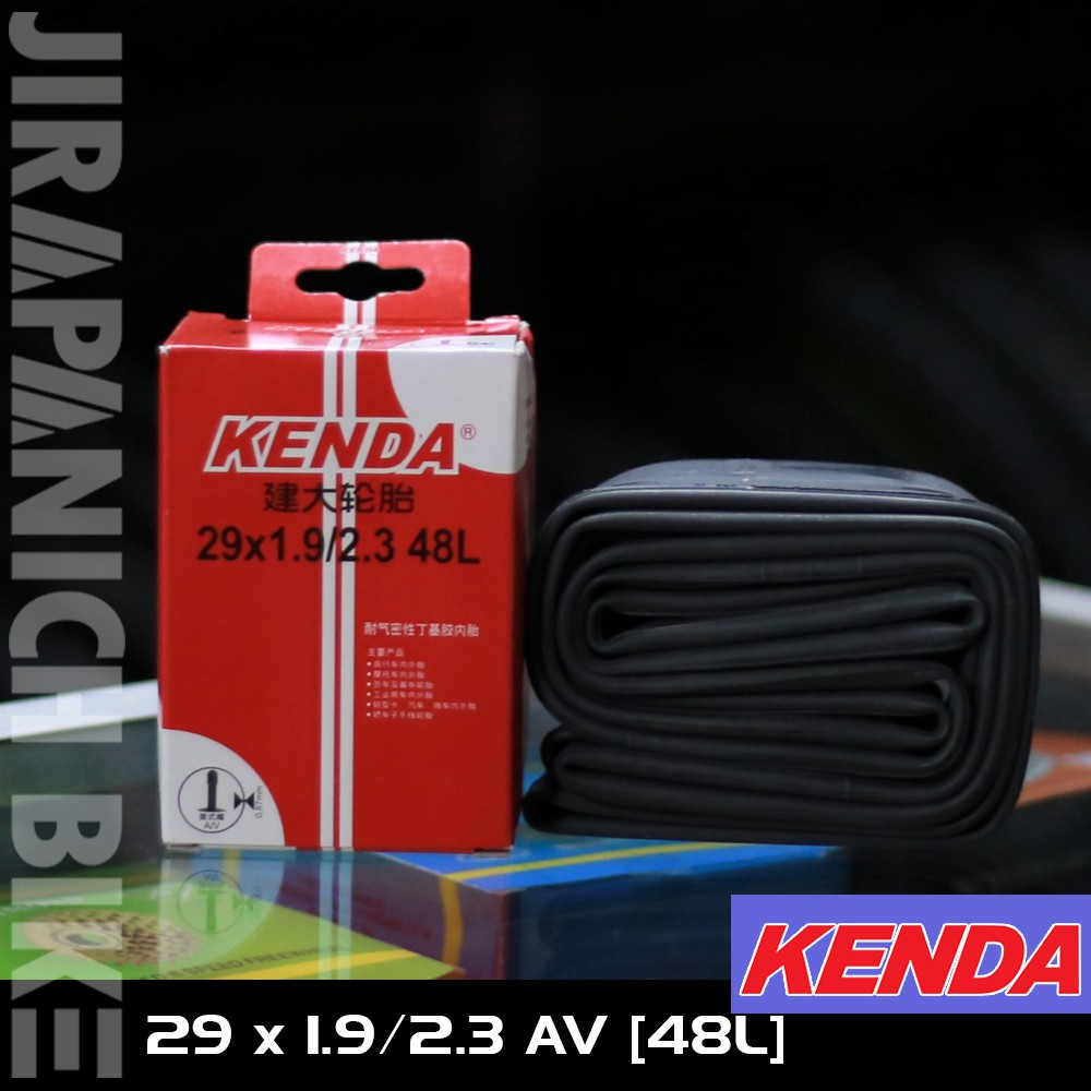 ยางในจักรยาน 29 นิ้ว KENDA ขนาด 29x1.9/2.3 นิ้ว AV48 และ FV48 (จุ๊บใหญ่และจุ๊บเล็ก)