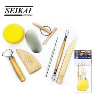 SEIKAI ชุดเครื่องมืองานปั้น 10 ชิ้น