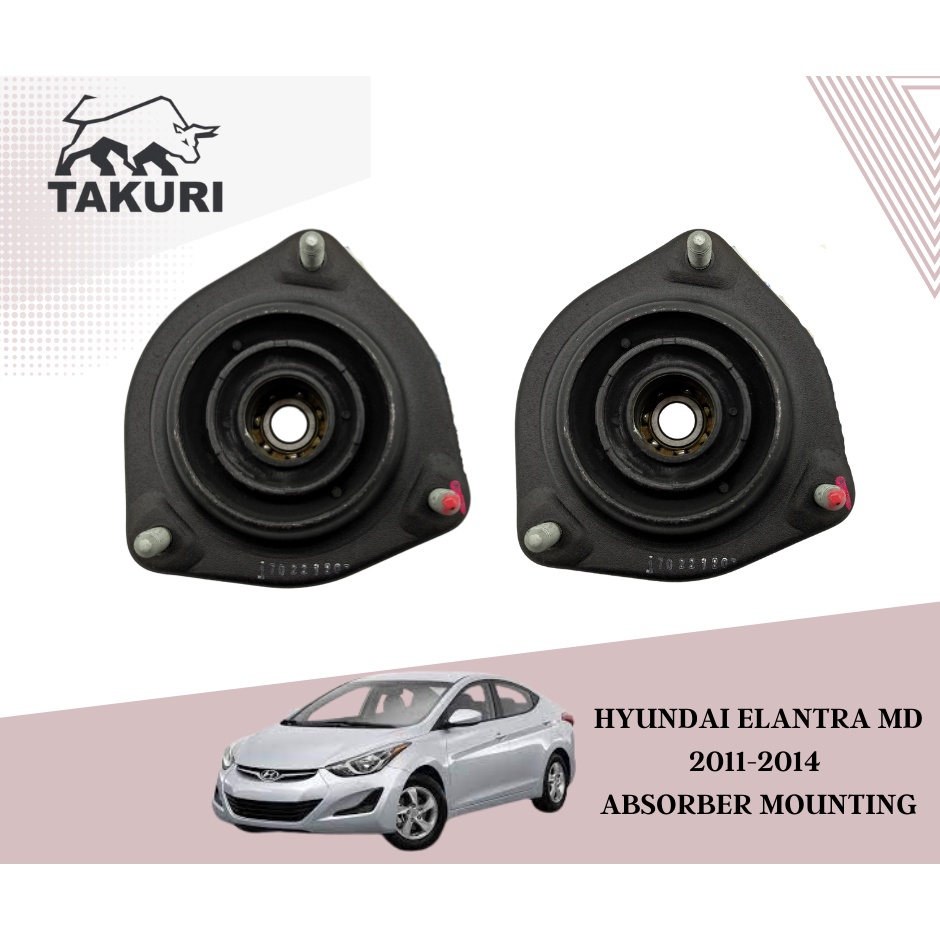 HYUNDAI ELANTRA MD 2011 -2016 ด้านหน้า ABSORBER MOUNTING ***ตรา TAKURI***