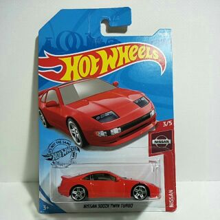 รถเหล็ก Hot wheels NISSAN 300ZX TWIN TURBO (สีแดง)(ib20)