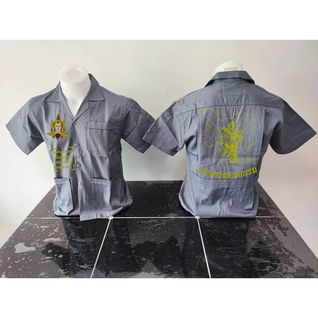 (พร้อมส่ง)เสื้อช็อปปักลายพระวิ…