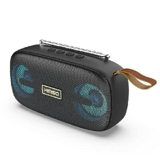 KMS-305 ลำโพงบูลธูท​ Portable Wireless Speaker สนับสนุน: USB, FM, TF, AUX สีดำ