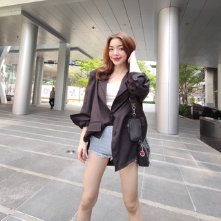 Maria Closet 💓 Blazer Oversize ✨ Blazer Oversize แขนเชิ้ต