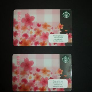 Starbucks Thailand Sakura card 2018