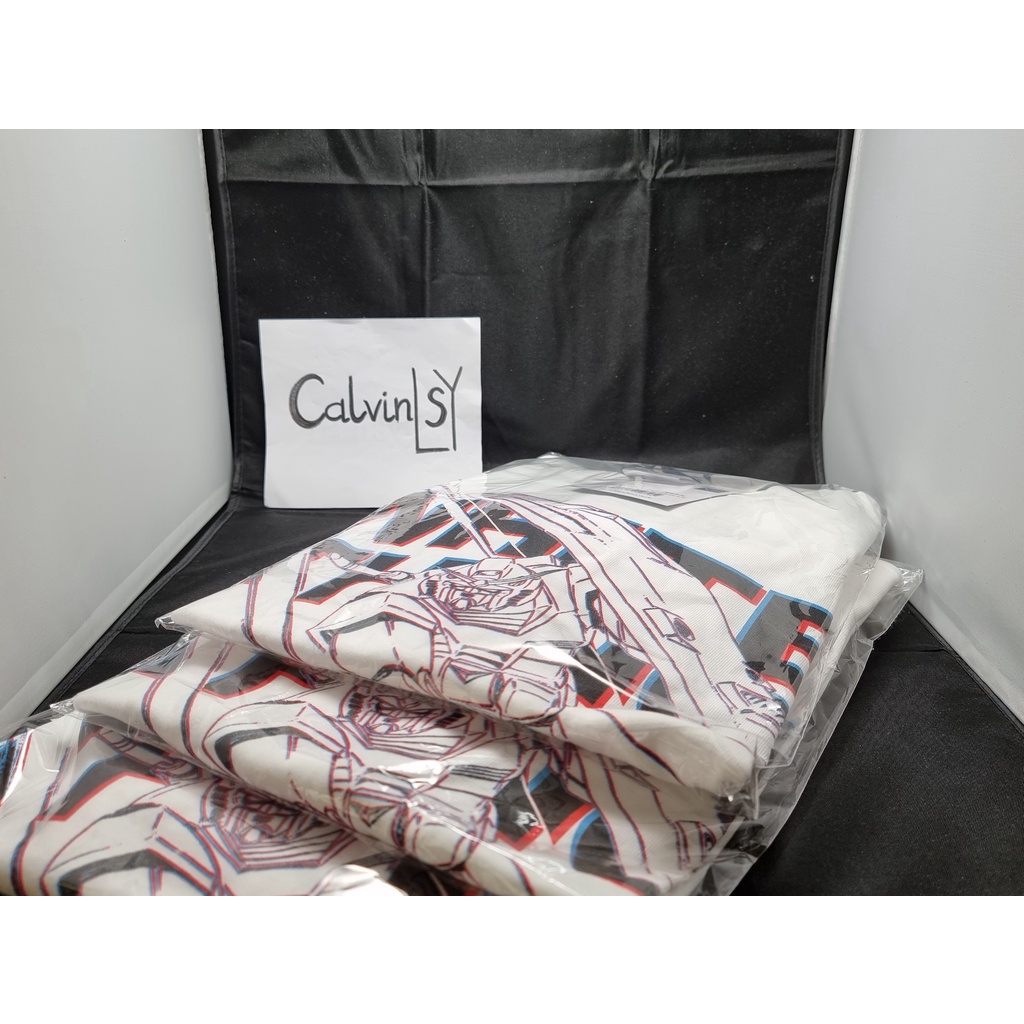 MOBILE SUIT GUNDAM: GUNDAM BEAM SABER T-SHIRT สีขาว SIZE XL