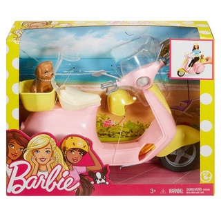 Barbie Scooter  บาร์บี้ รถสกู๊ตเตอร์ตุ๊กตา รุ่น FRP56